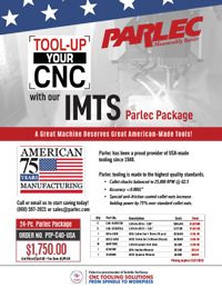 Parlec Package 24 piece tool set promo from IMTS